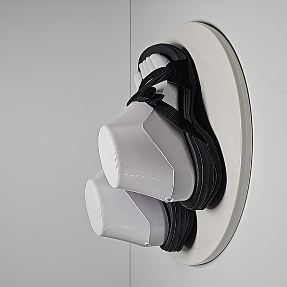 Teva Ascona Flip Flops Sandals Strappy Supportive Quick Drying Vegan Black 6 - Picture 5 of 11